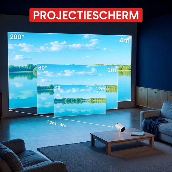 Cinematic Projector Portable Home Theater™